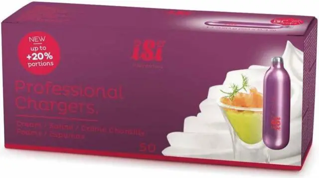 Main image of iSi Professional Cream Chargers (50-Pack)