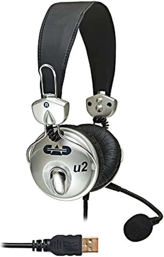 Alt view image 9 of 9 - CAD USB Stereo Headphones with Cardioid Condenser Microphone