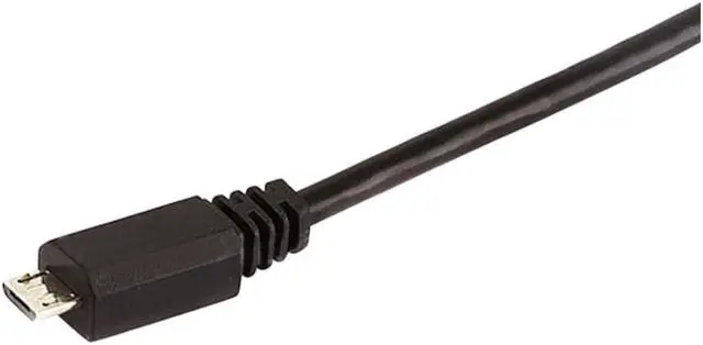 Alt view image 5 of 12 - Monoprice USB Cable - 15 Feet - Black | Micro USB / Micro-B 2.0 A Male to 5pin Male 28/28AWG compatible with Samsung Galaxy , Note , Android, LG , HTC One,Nexus, Tablets and More!