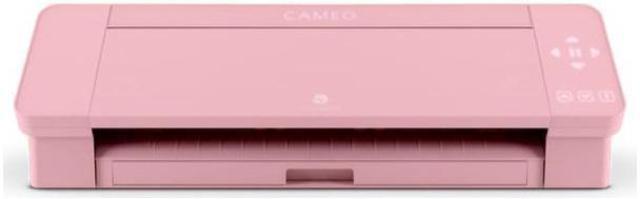 Silhouette America Silhouette Cameo 4 with Bluetooth, 12x12 Cutting Mat,  Autoblade 2, 100 Designs and Silhouette Studio Software - Pink Edition