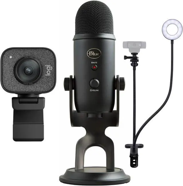 Main image of Blue Microphones Yeti Premium Multi-Pattern USB Microphone Bundle