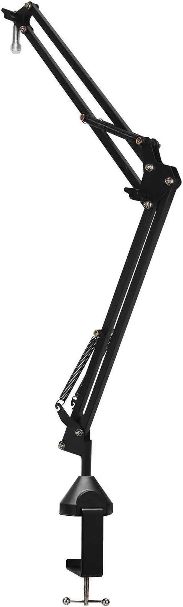 Alt view image 3 of 7 - BLUE Microphones Yeti USB Microphone (Blackout) with Boom Arm & Mount Bundle