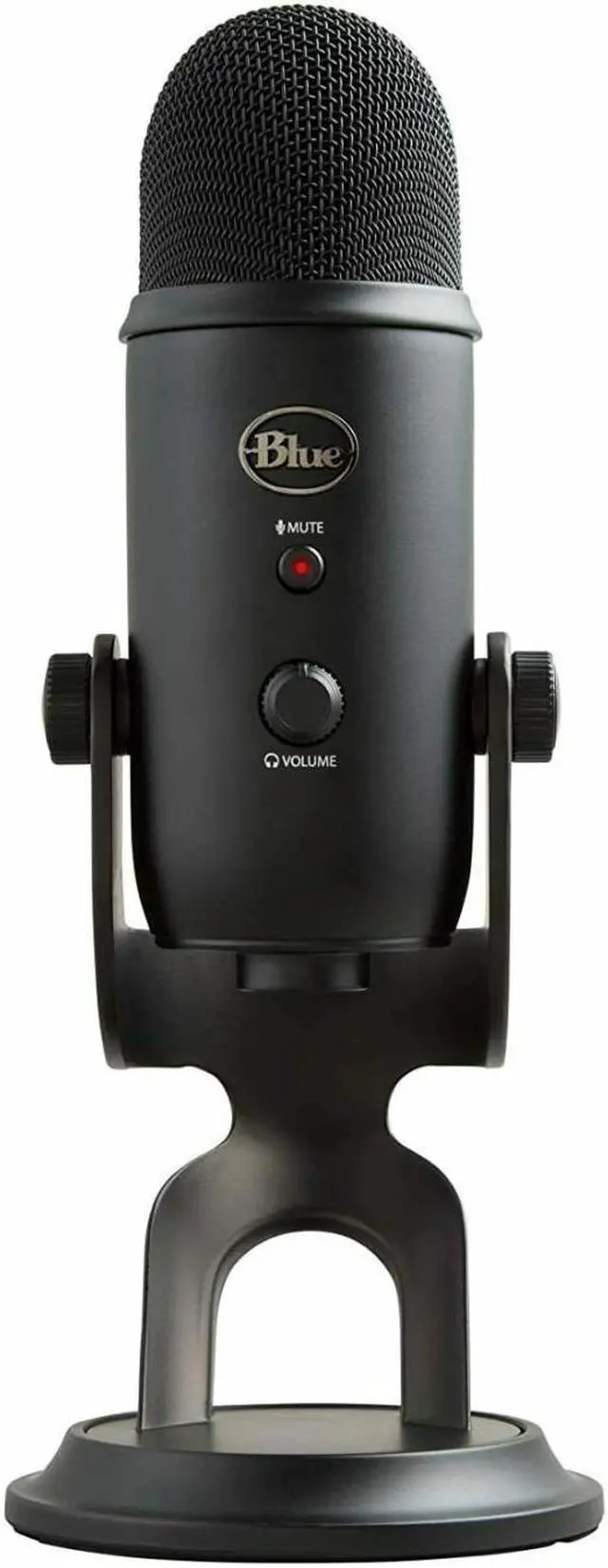 Alt view image 3 of 7 - Logitech 4K Pro Webcam, Blue Microphones Yeti Blackout, Ring Light, Webcam Stand