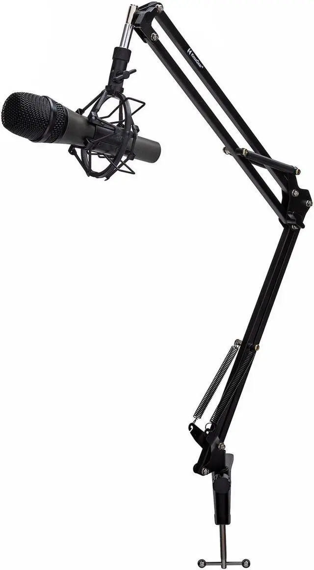 Main image of Knox Gear HDM-100 Cardioid Dynamic XLR Microphone with Boom Arm and Shock Mount