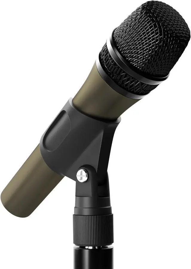 Alt view image 2 of 7 - Knox Gear HDM-100 Cardioid Dynamic XLR Microphone with Boom Arm and Shock Mount