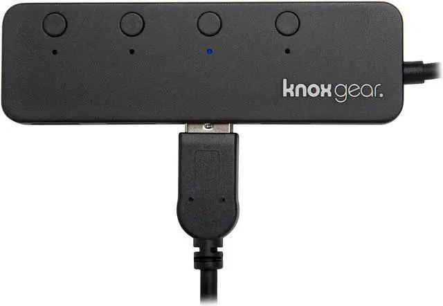 Alt view image 5 of 6 - Knox Gear 4-Port USB 3.0 Hub