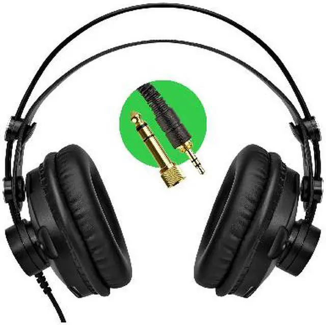 Alt view image 7 of 7 - Presonus Eris-E3.5 Monitor with Knox Gear Isolation Pads and Studio Headphone