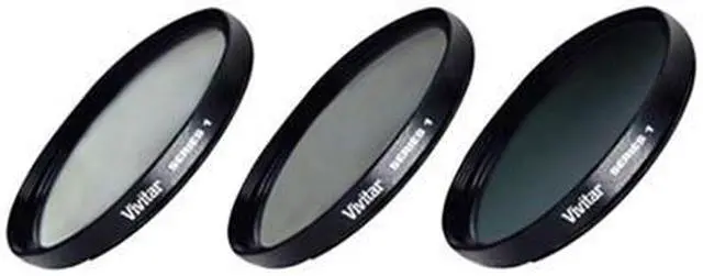 Main image of Vivitar UV/CPL/ND Filter Kit - 58mm