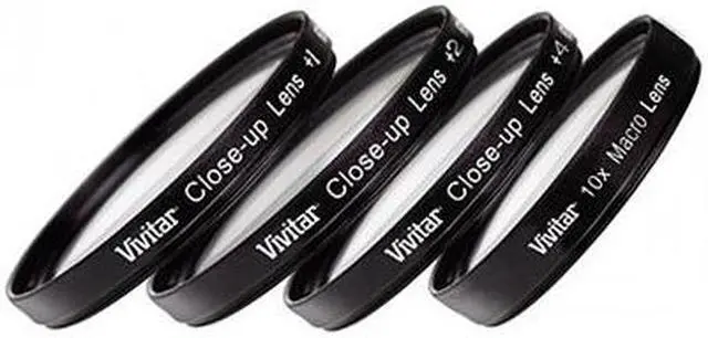 Main image of Vivitar Close Up Lens Set (+1,+2,+4,+10) - 40.5mm