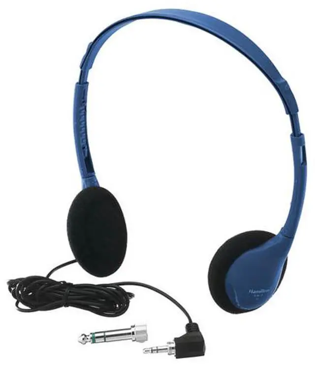 Main image of HamiltonBuhl Kids KIDS-HA2 Personal-Size On-Ear Stereo Headphone – Blue