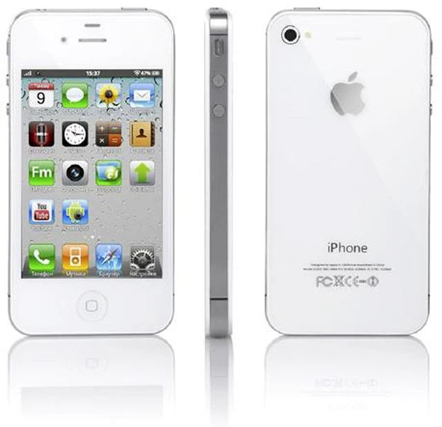 Main image of Apple iPhone 4 16GB GSM Factory Unlocked - White
