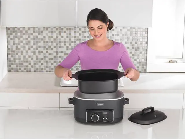 Alt view image 4 of 4 - Ninja 3-in-1 Cooking System (MC750)