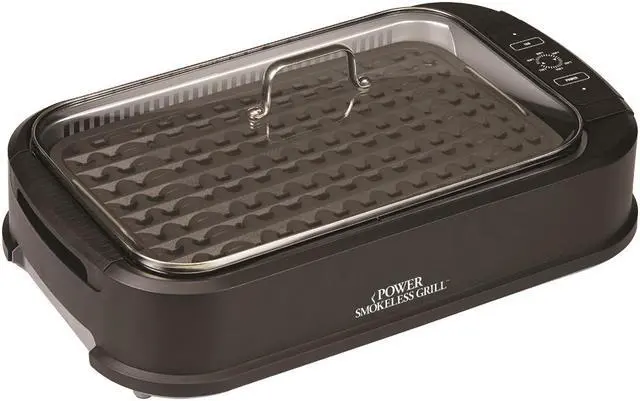 Alt view image 2 of 8 - Power Smokeless Grill by Tristar