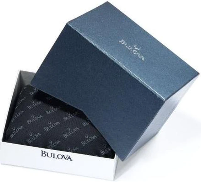Alt view image 20 of 20 - Bulova Mens Two-Tone Rose Gold Brown Leather Band Quartz Watch 98H51