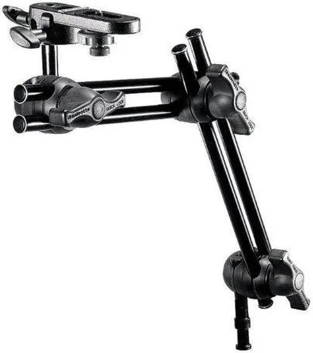 Alt view image 2 of 10 - Manfrotto 396B-2 2-Section Double Articulated Arm with Camera Bracket