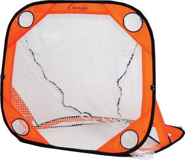 Alt view image 2 of 8 - Champion Sports LG44 Lacrosse Pop Up Target Trainer - 4 ft x 4 ft