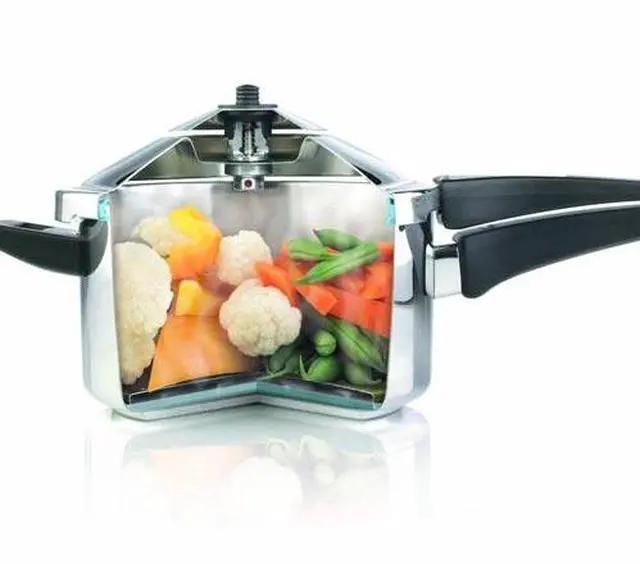 Alt view image 5 of 7 - Kuhn Rikon Duromatic Family Style Stockpot 8 Qt