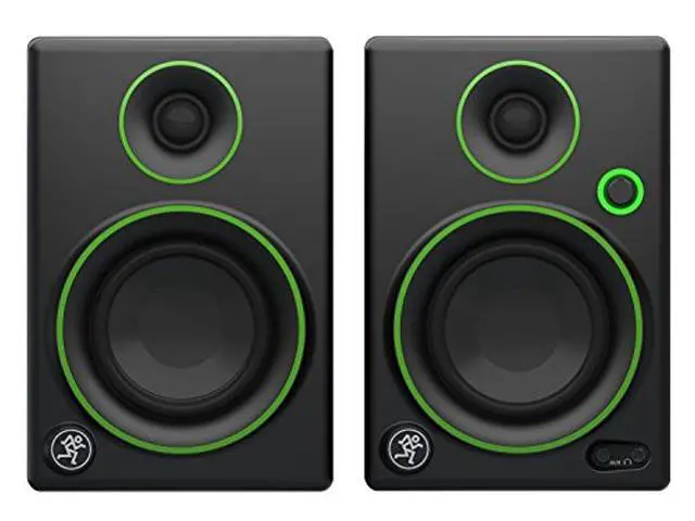 Alt view image 9 of 17 - Mackie CR3 Pair Powered Multimedia Monitor Speakers Studio Design