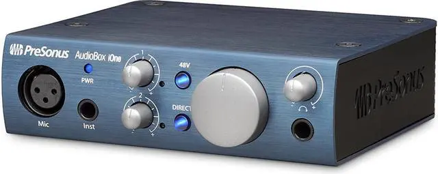 Alt view image 4 of 20 - PreSonus AudioBox iOne Portable USB 2.0 audio interface for Mac, PC, and iPad