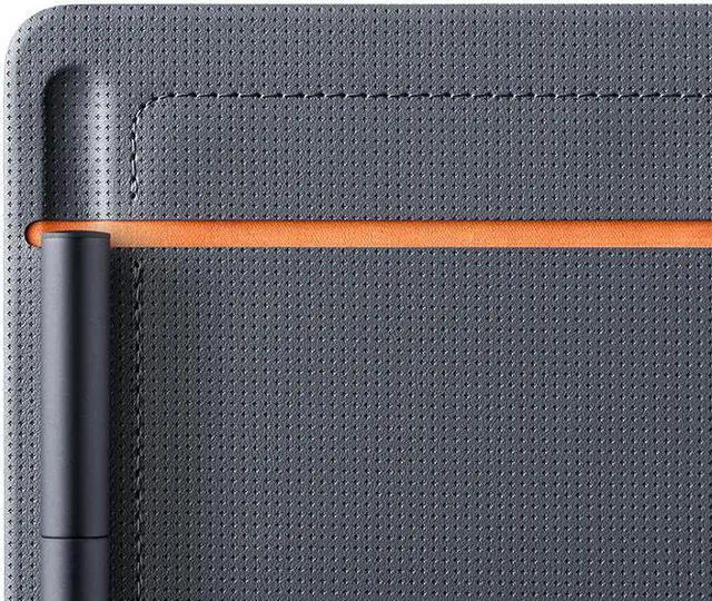 Alt view image 10 of 14 - Wacom Bamboo Slate CDS610S Smartpad A5 (Half Letter Size) / Small Notepad with Digitization Technology incl. Stylus with Ballpoint Pen / Compatible with Android and Apple