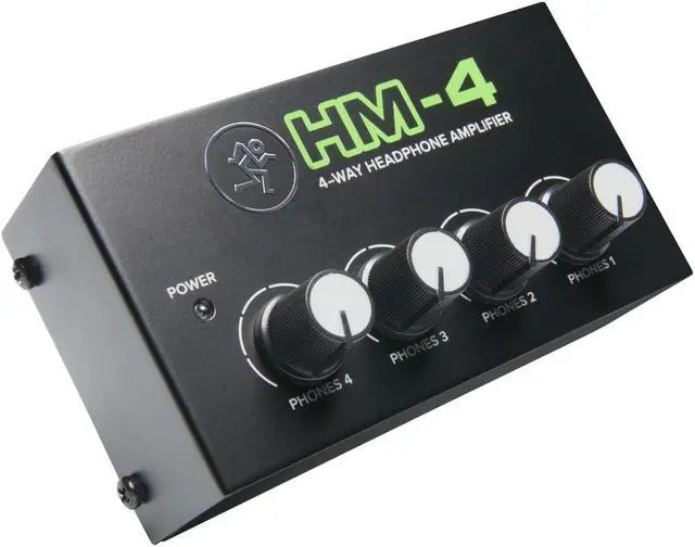 Alt view image 2 of 19 - Mackie HM-4, 4-Way Headphone Amplifier