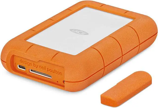 Alt view image 5 of 19 - LaCie Rugged RAID Pro 4TB USB-C Portable Hard Drive + 1mo Adobe CC All Apps (STGW4000800)