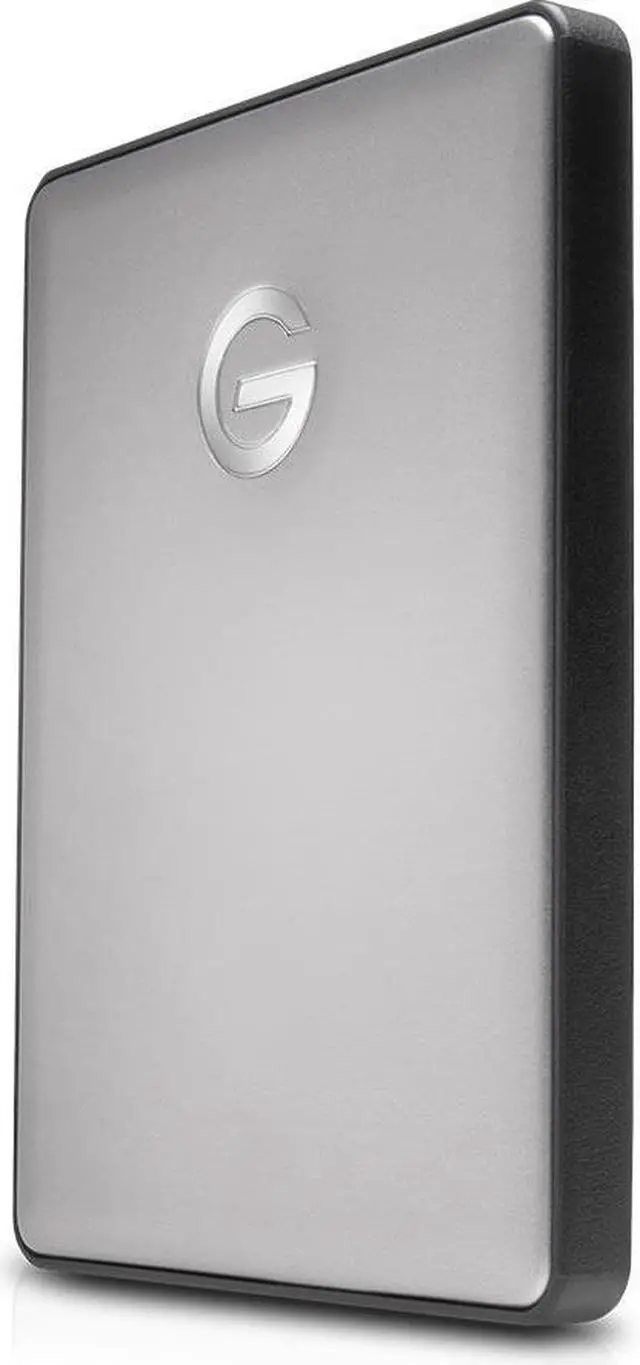 Alt view image 2 of 12 - G-Technology 2TB G-DRIVE mobile USB-C Portable External Hard Drive, USB 3.1 Gen 1, Space Gray (0G10317)