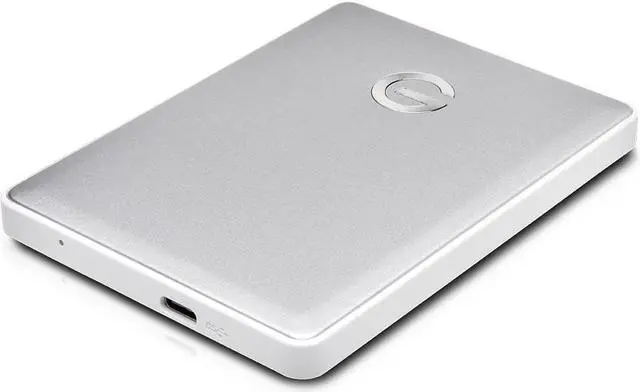 Alt view image 6 of 20 - G-Technology 2TB G-DRIVE mobile USB-C Portable External Hard Drive, USB 3.1 Gen 1, Silver (0G10339)