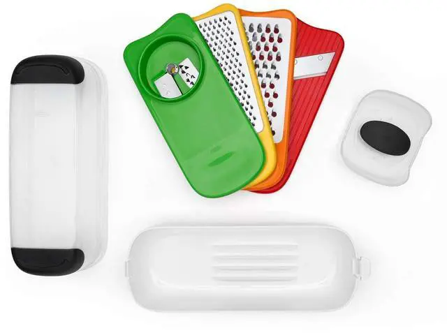 Alt view image 8 of 19 - OXO Good Grips 3-Blade Tabletop Spiralizer with StrongHold Suction