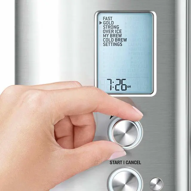 Alt view image 9 of 20 - Breville - Precision Brewer 12-Cup Thermal Coffee Maker - Brushed Stainless Steel