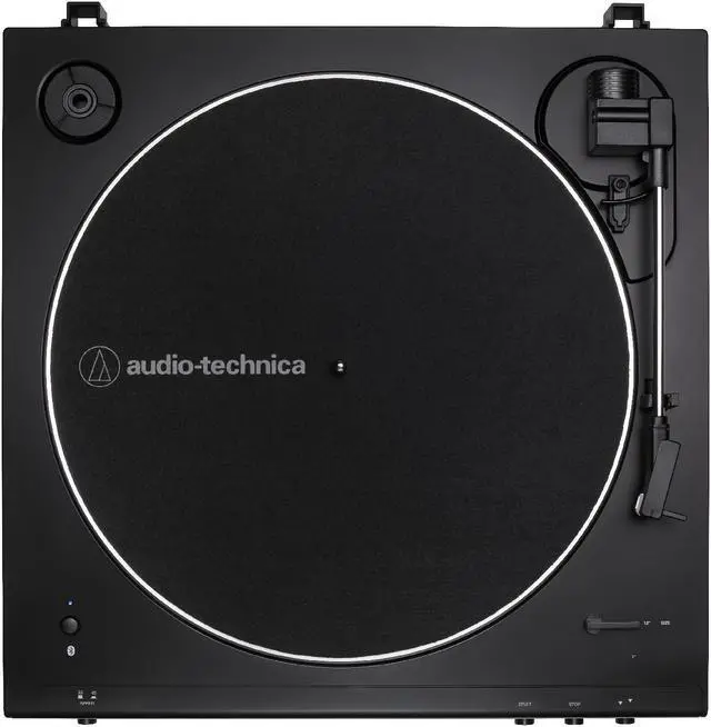 Alt view image 6 of 20 - Audio Technica Fully Automatic Wireless Belt-Drive Turntable - Black