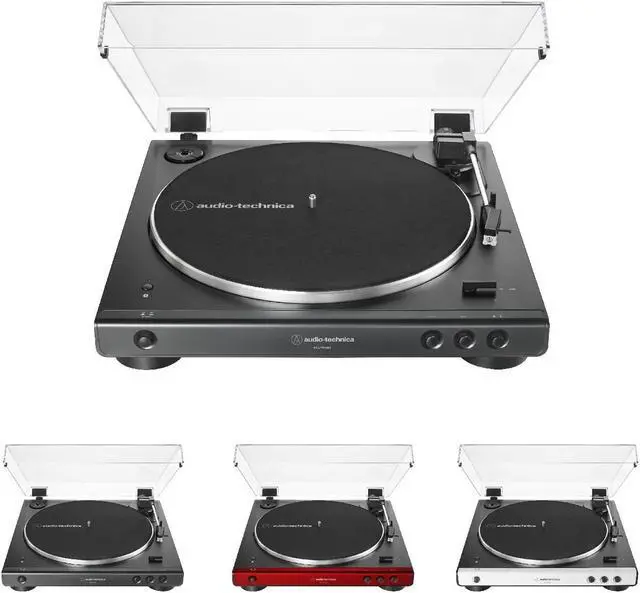 Alt view image 7 of 20 - Audio Technica Fully Automatic Wireless Belt-Drive Turntable - Black
