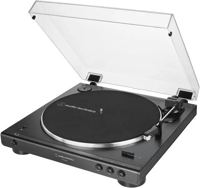 Alt view image 5 of 20 - Audio Technica Fully Automatic Wireless Belt-Drive Turntable - Black