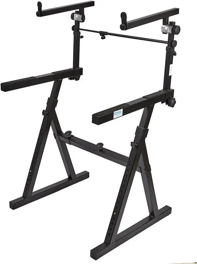Main image of Knox Gear Z-Style Two Tier Electronic Keyboard Piano Stand (Version 2)