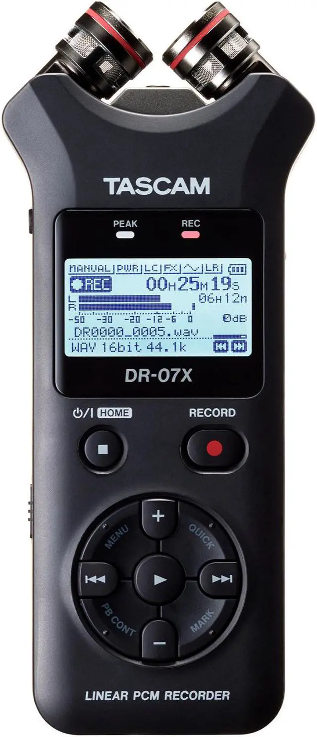 Main image of Tascam DR-07X Handheld Portable Recorder