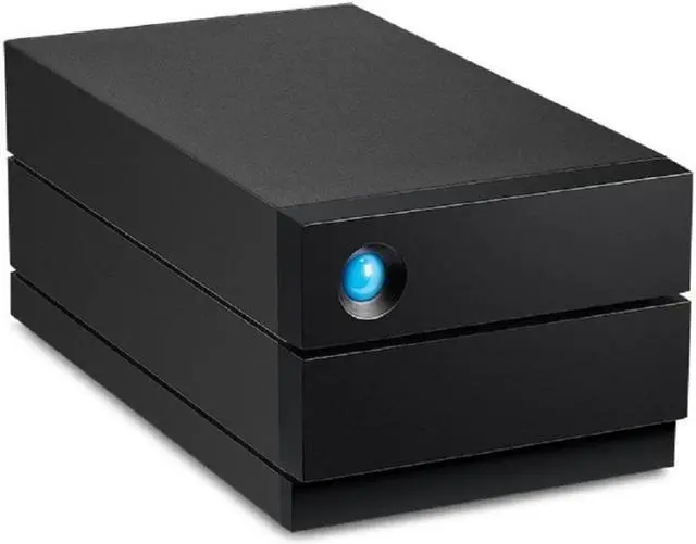 Alt view image 10 of 15 - LaCie 2big RAID 8TB USB-C External Hard Drive STHJ8000800 Black