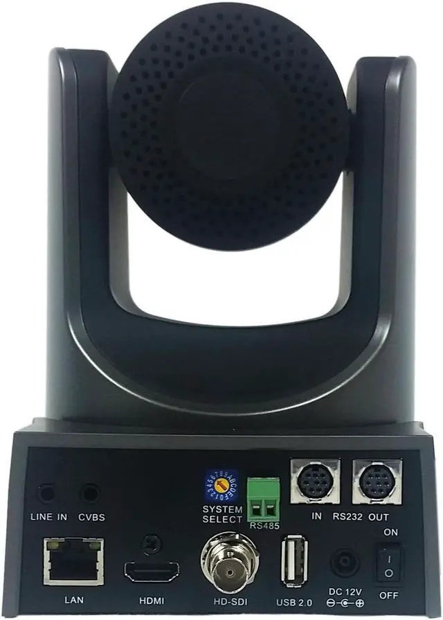 Alt view image 7 of 20 - PTZ Optics PT12X-SDI-GY-G2  12x-SDI Gen2 Live Streaming Camera (Gray)