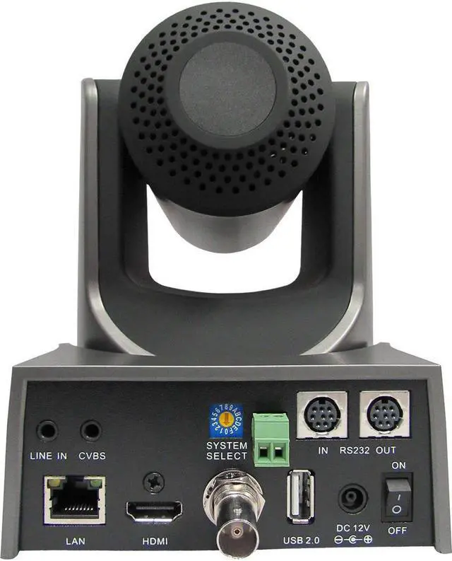 Alt view image 4 of 20 - PTZ Optics PT12X-SDI-GY-G2  12x-SDI Gen2 Live Streaming Camera (Gray)