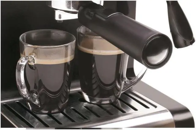 Alt view image 4 of 20 - Capresso EC100 Pump Espresso and Cappuccino Machine