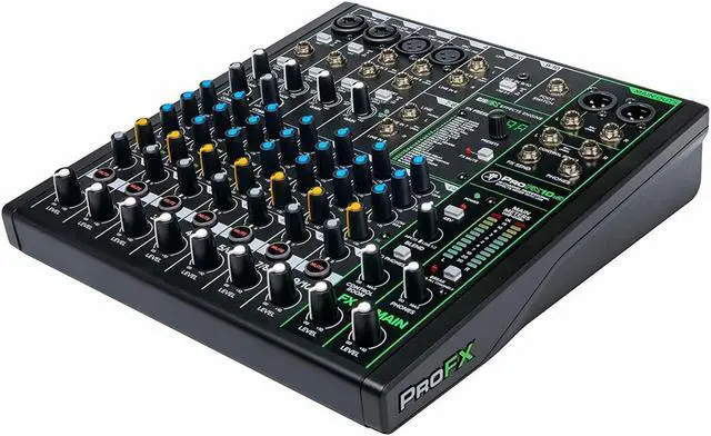 Alt view image 7 of 20 - Mackie PROFX10V3 10 Channel Professional Effects Mixer with USB