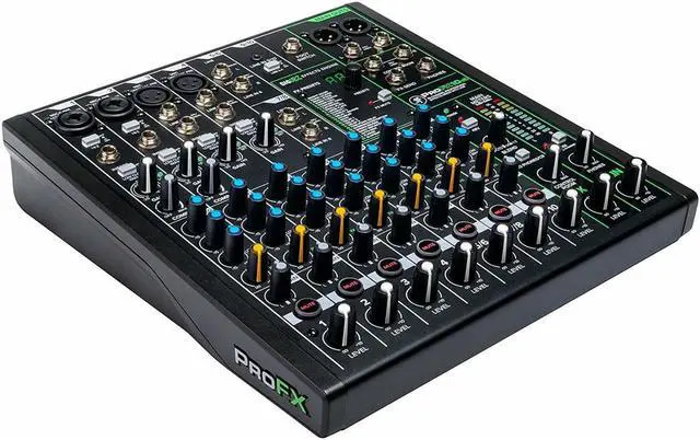 Alt view image 6 of 20 - Mackie PROFX10V3 10 Channel Professional Effects Mixer with USB