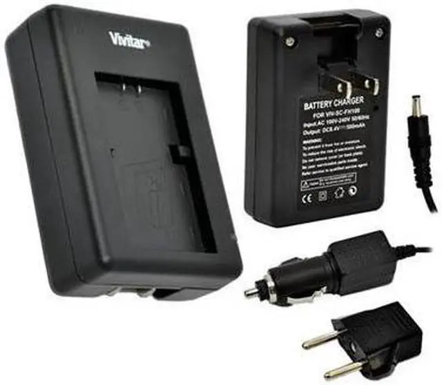 Alt view image 7 of 9 - Vivitar 1 Hour Rapid Charger for Nikon EN-EL15 Battery
