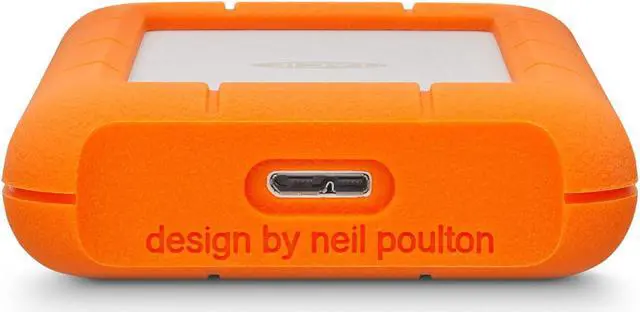 Alt view image 5 of 20 - LaCie 5TB Rugged Mini Portable Hard Drive USB 3.0 Model STJJ5000400 Orange