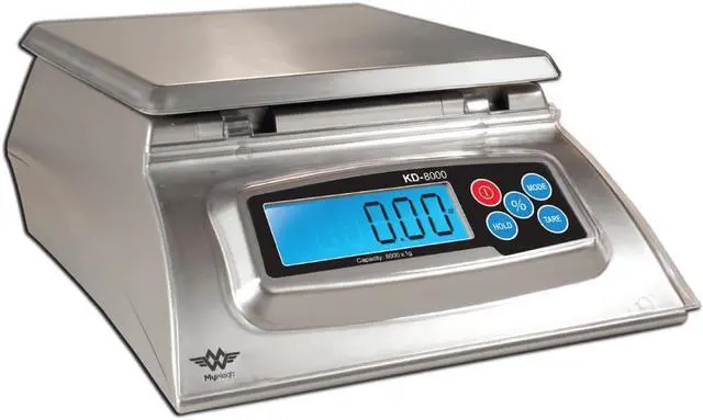 Main image of My Weigh KD-8000 Digital Food Scale (Stainless Steel, Silver)