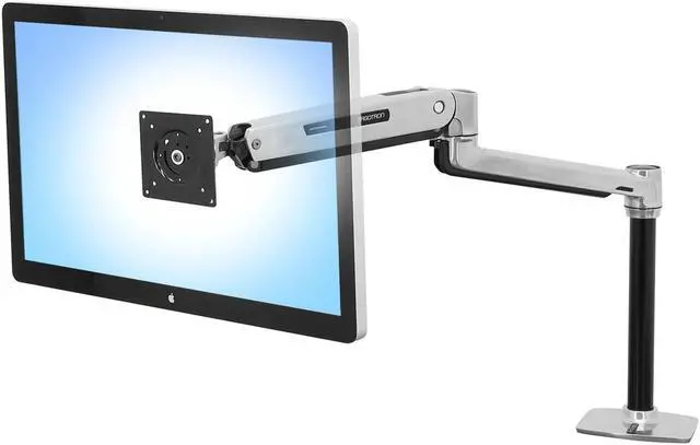 Alt view image 2 of 14 - Ergotron 45-360-026 Mounting Arm for Flat Panel Display - Polished Aluminum