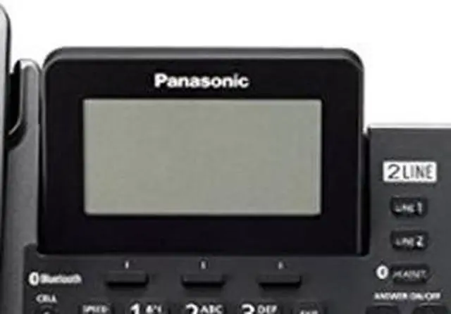 Alt view image 3 of 4 - Panasonic KX-TG9581B 1 Handset Corded 2 Line Phone