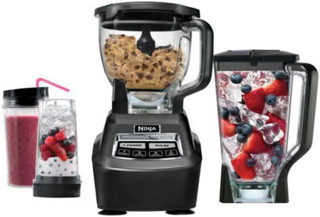 Alt view image 9 of 20 - Ninja BL770 Mega Kitchen System Blender, Black