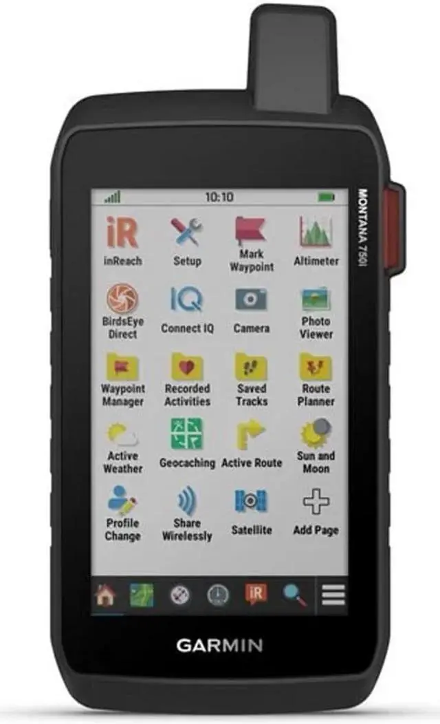 Alt view image 2 of 10 - Garmin Montana 750i Rugged GPS Navigator with inReach & 8MP Camera (010-02347-00)