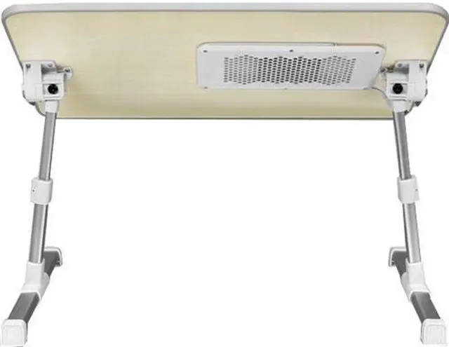 Alt view image 17 of 20 - Aluratek Adjustable Ergonomic Laptop Cooling Table With Fan