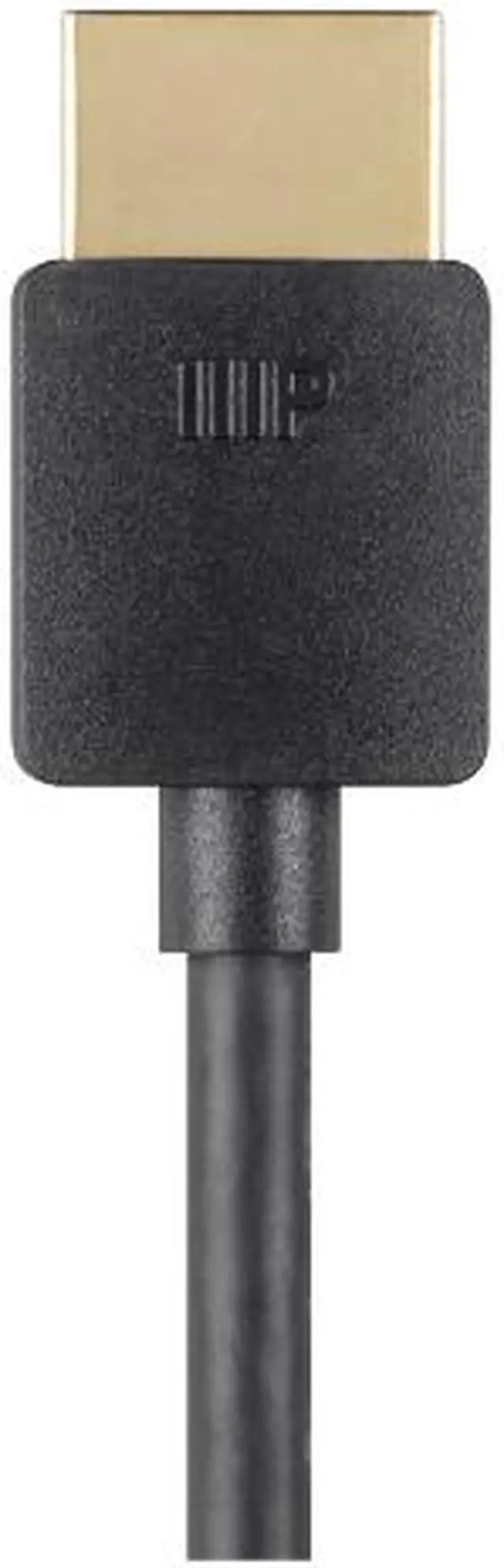 Alt view image 14 of 19 - Monoprice HDMI Cable - 3 Feet - Black | Certified Premium, 4K@60Hz, HDR, 18Gbps, 36AWG, YUV, 4:4:4, Compatible with UHD TV and More - Ultra Slim Series